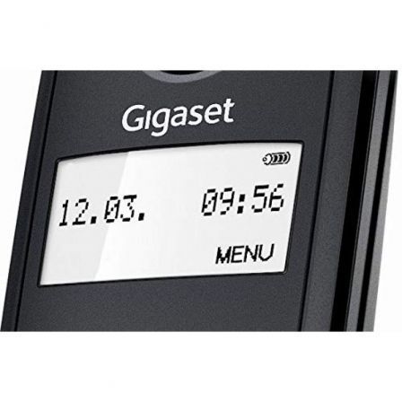 Gigaset A116 Teléfono Inalámbrico Negro con Identificador de Llamadas Gigaset A116 Teléfono Inalámbrico Negro con Identificador de Llamadas